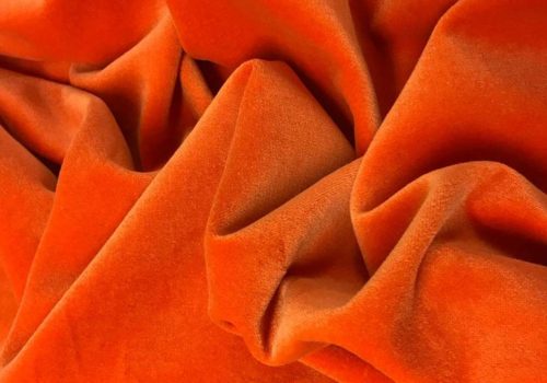 orange-cotton-velvet-fabric